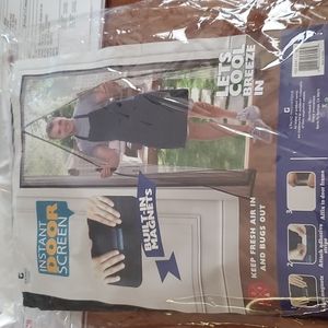 New Instant Door Screen 38in x 82in
